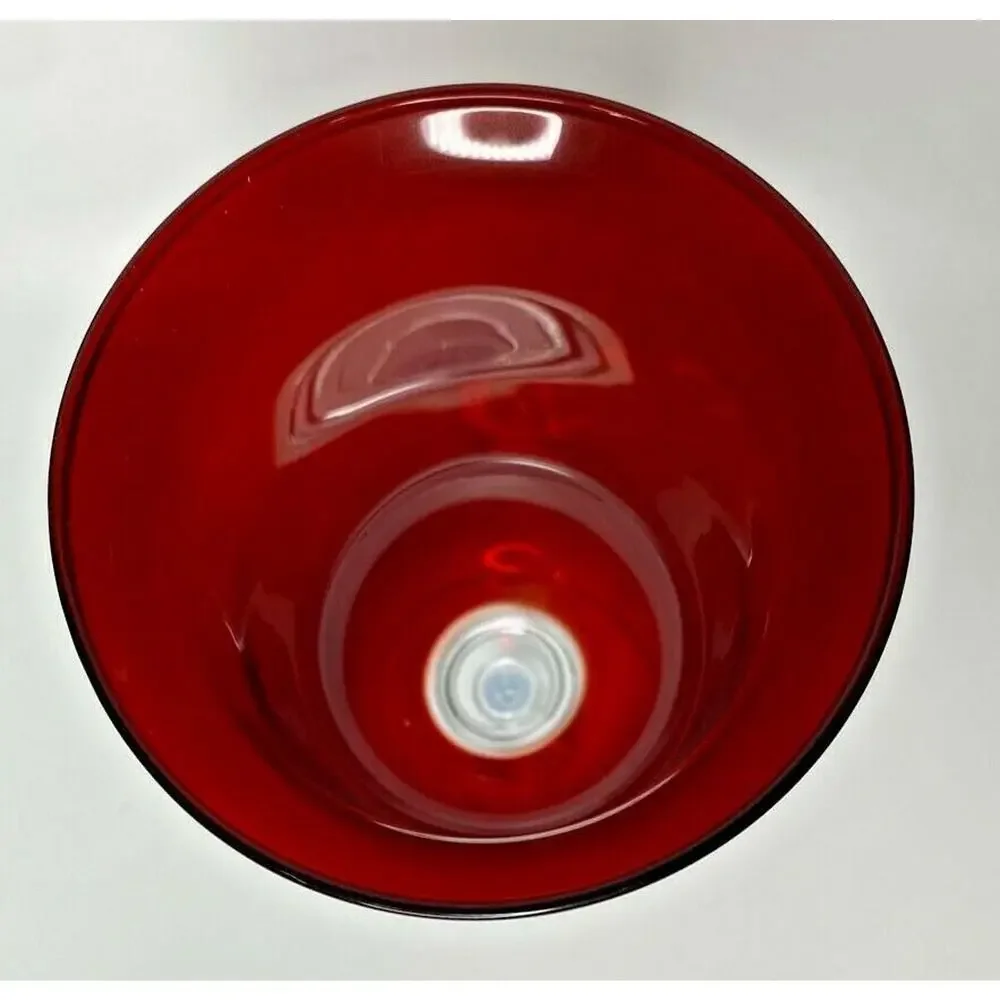 PartyLite‎ Ruby Red Stemmed Votive Holder Retired NIB P12B/P9461